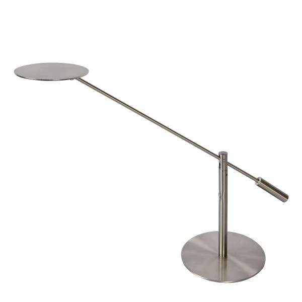 Lucide ANSELMO - Desk lamp - LED Dim. - 1x9W 3000K - Satin Chrome - detail 1